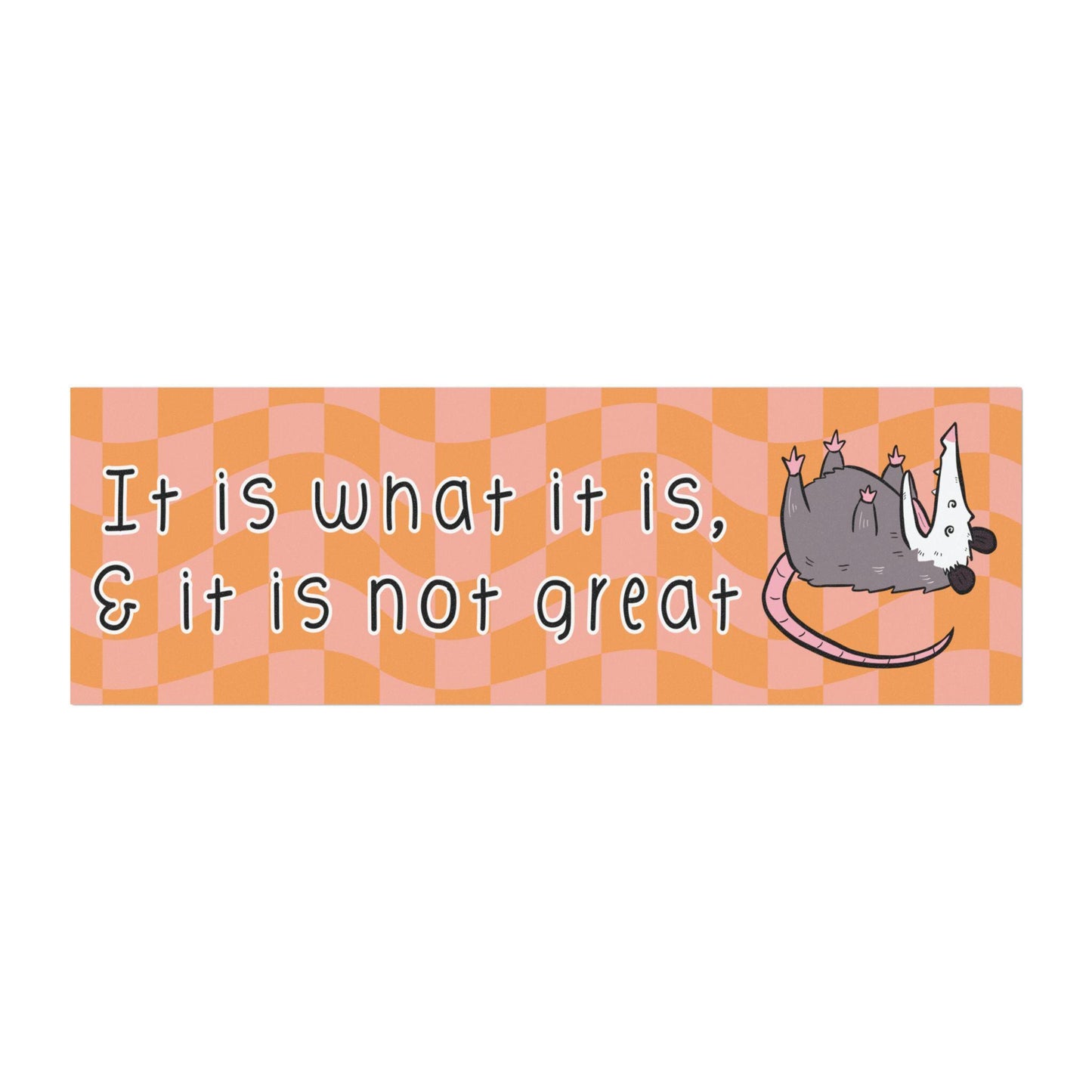 It Is What It Is & It Isn't Great Car Magnet