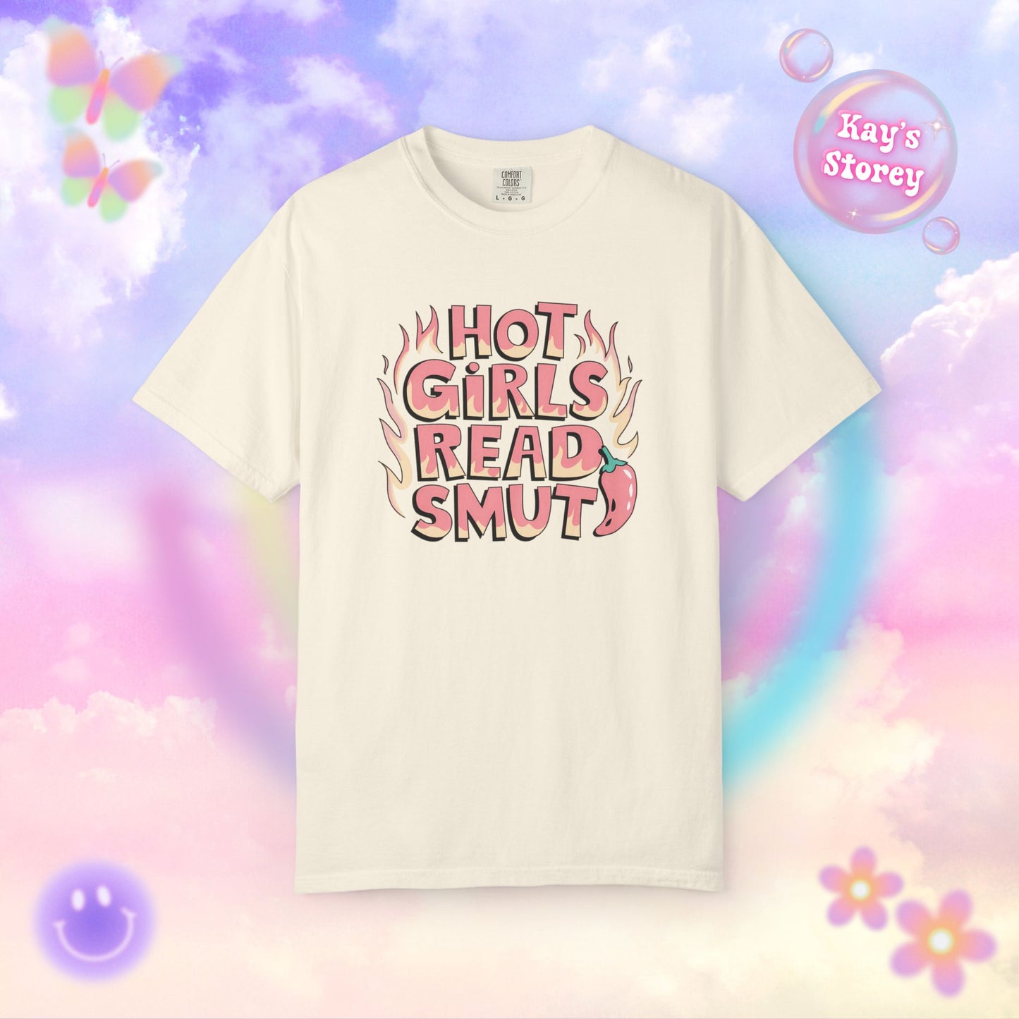 Hot Girls Read Smut Comfort Colors T-Shirt
