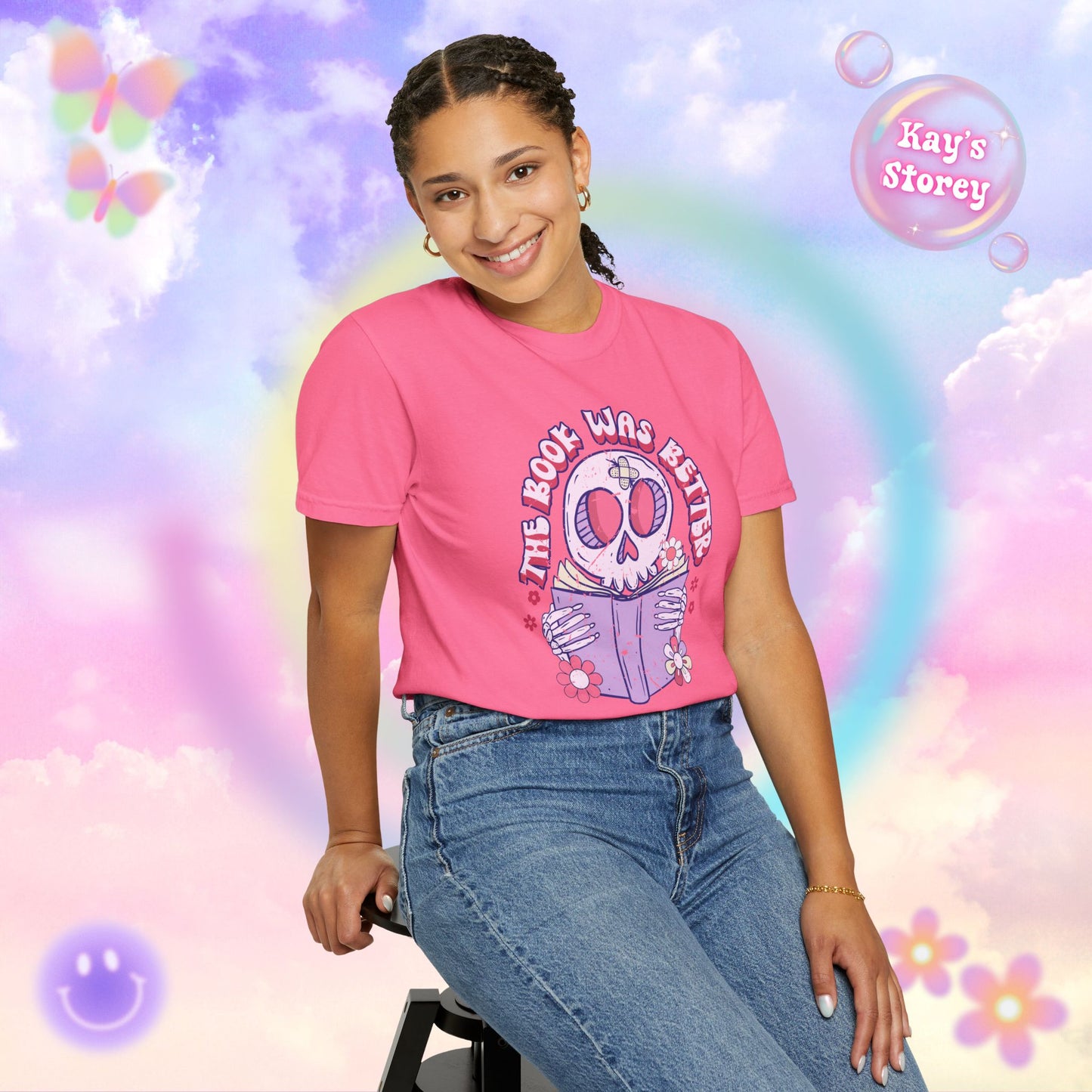 The Book Was Better Comfort Colors T-Shirt