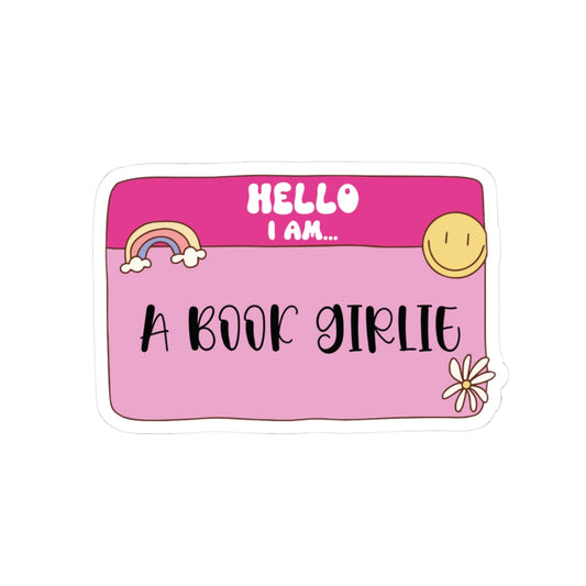 Book Girlie Sticker
