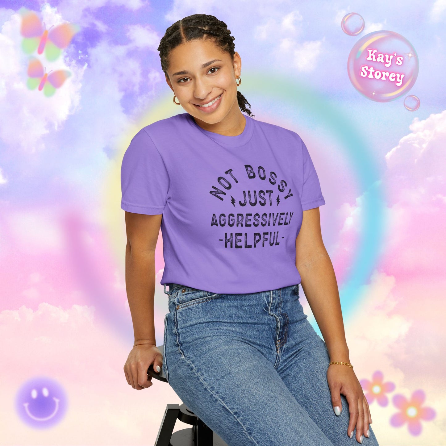 Not Bossy Comfort Colors T-Shirt
