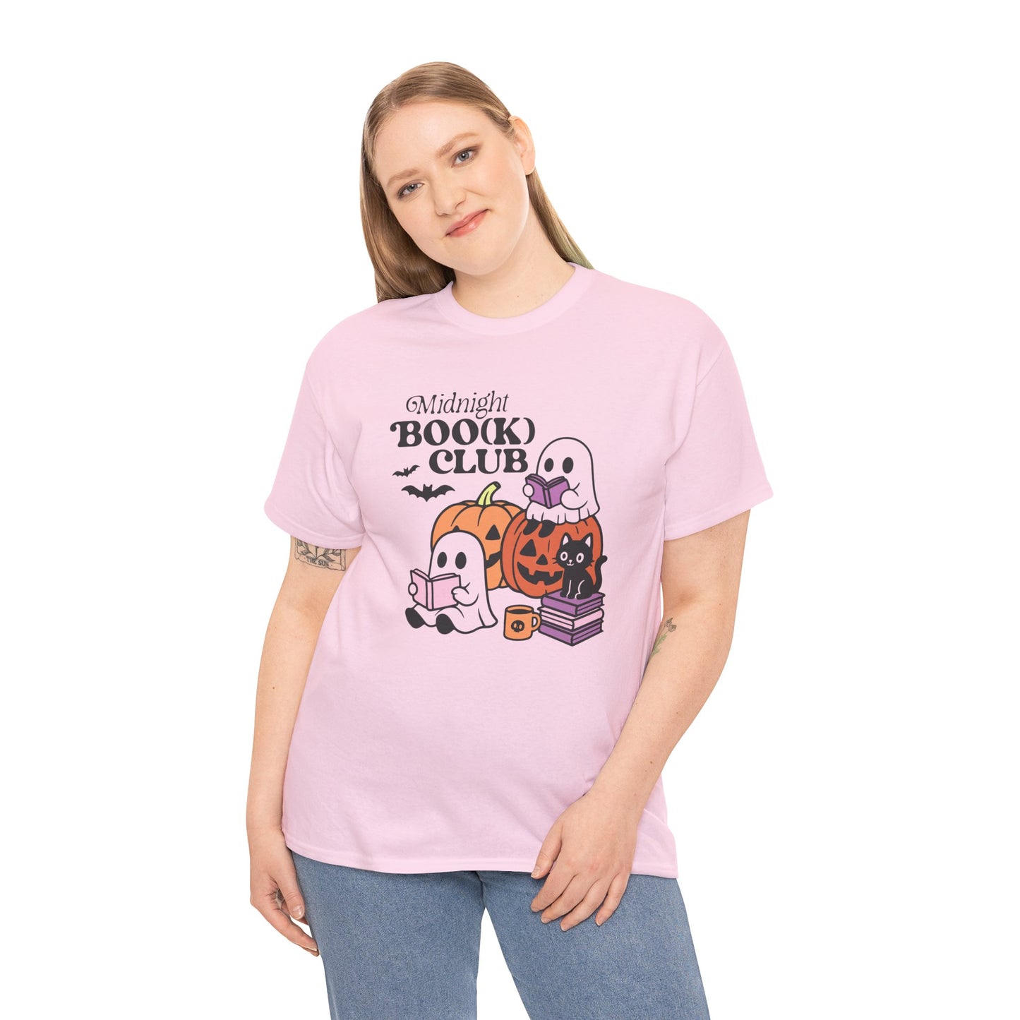 Halloween Midnight Boo(k) Club Tee - Bookish Gift