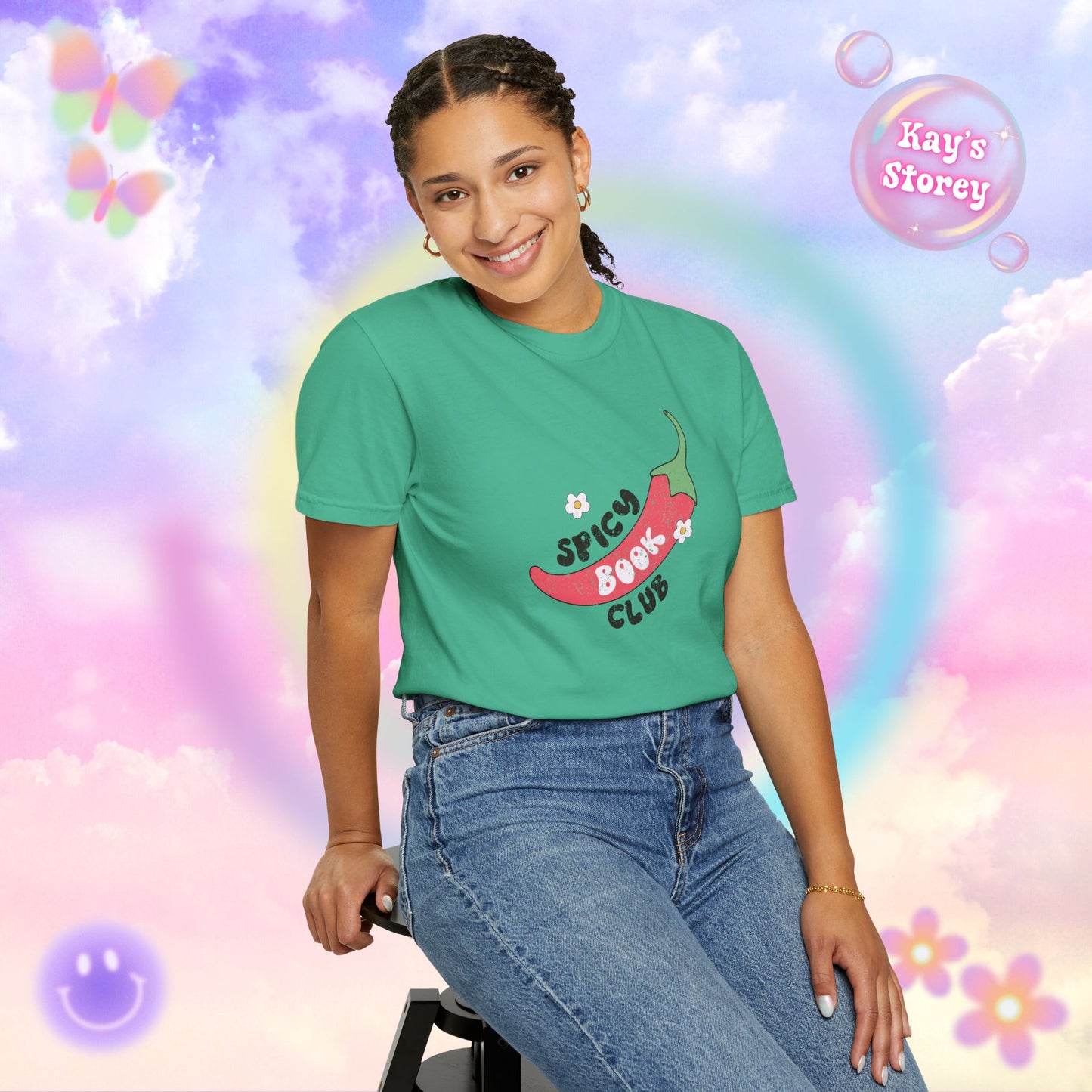 Spicy Book Club Comfort Colors T-Shirt