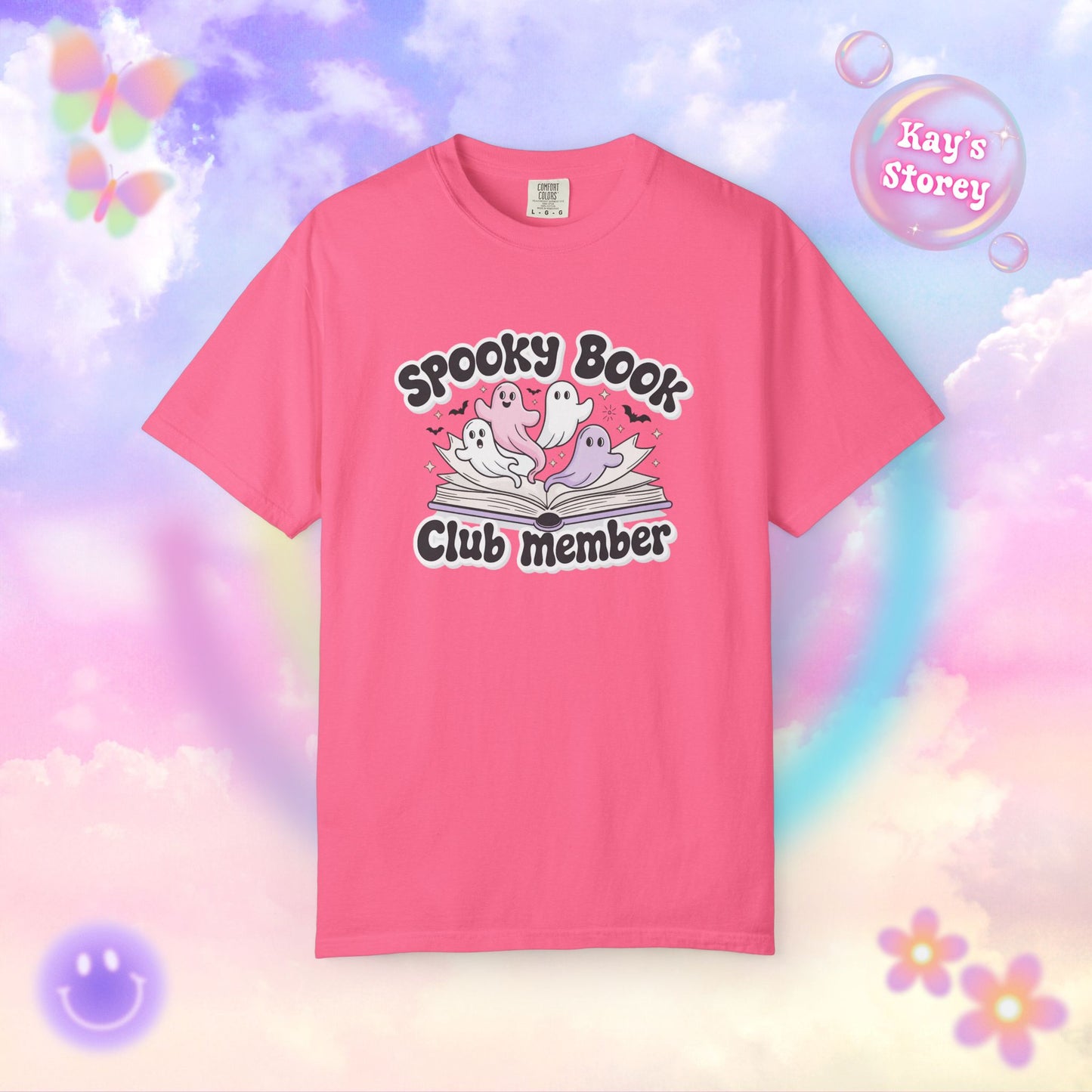 Spooky Book Club Member Comfort Colors T-Shirt
