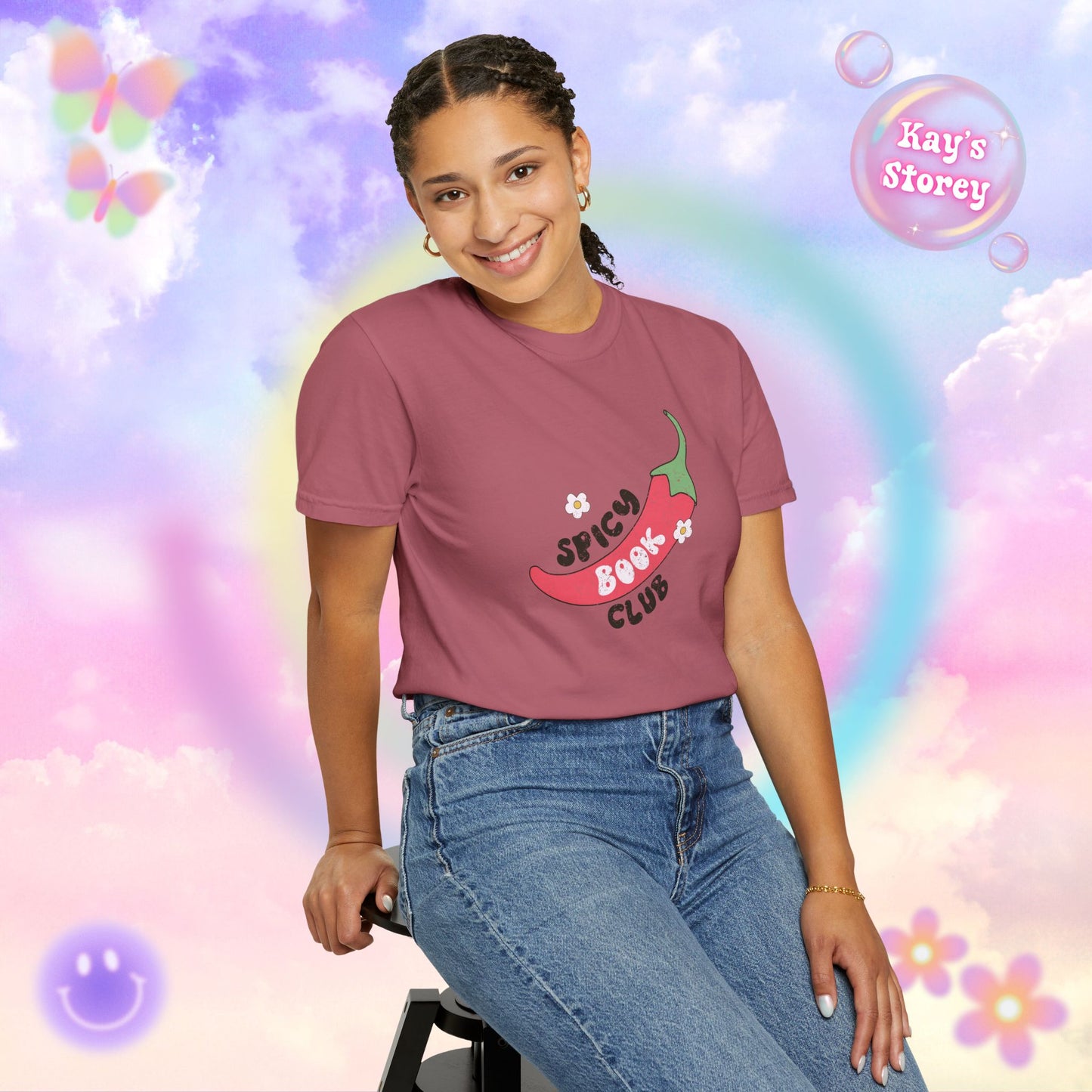 Spicy Book Club Comfort Colors T-Shirt