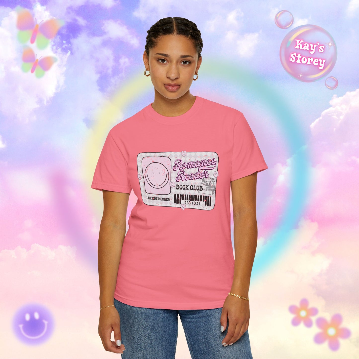 Romance Reader Lifetime Member Comfort Colors T-Shirt