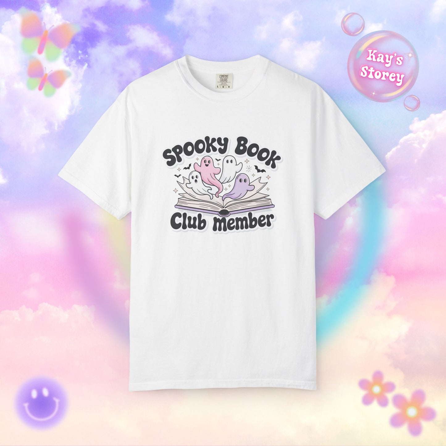 Spooky Book Club Member Comfort Colors T-Shirt
