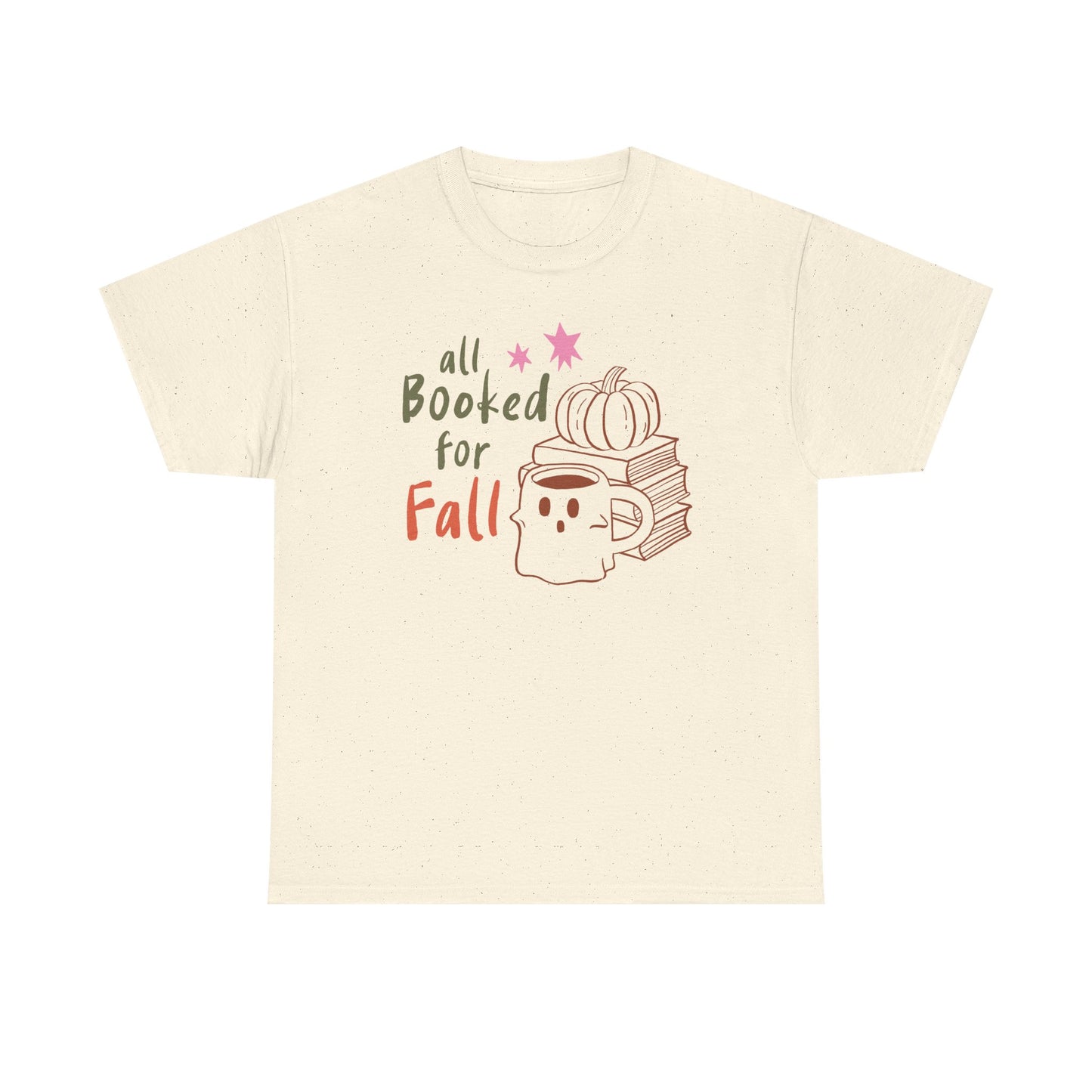 All Booked For Fall Tee - Bookish Gift