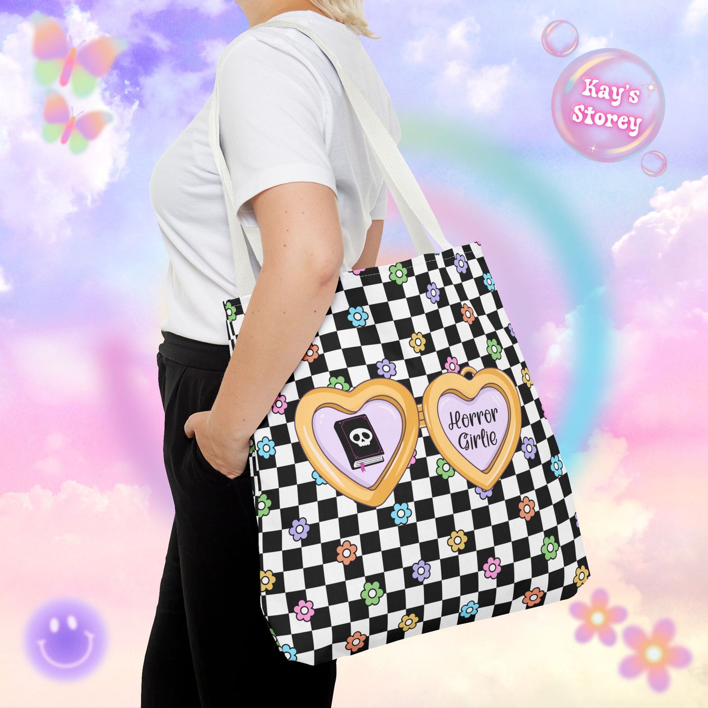 Horror Girlie Tote Bag