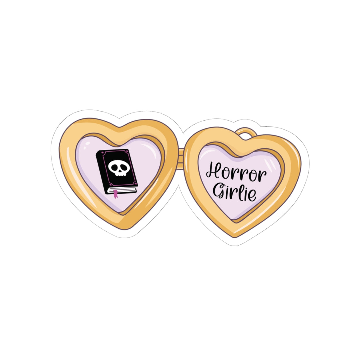 Horror Girlie Sticker