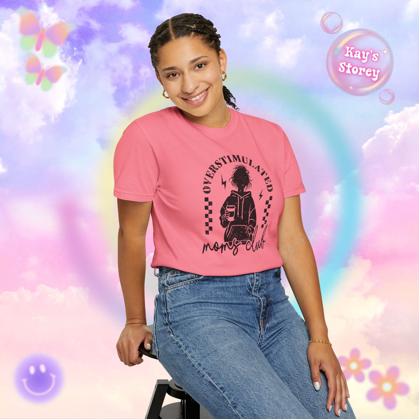 OS Moms Club Comfort Colors T-Shirt