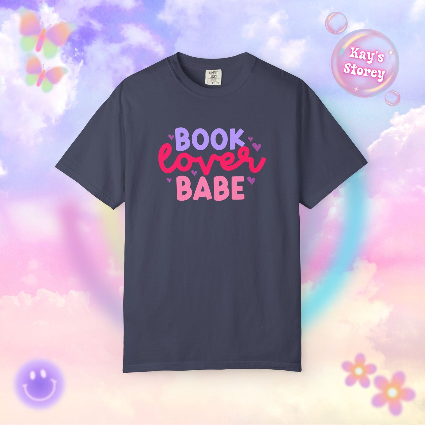 Book Lover Babe Comfort Colors T-Shirt