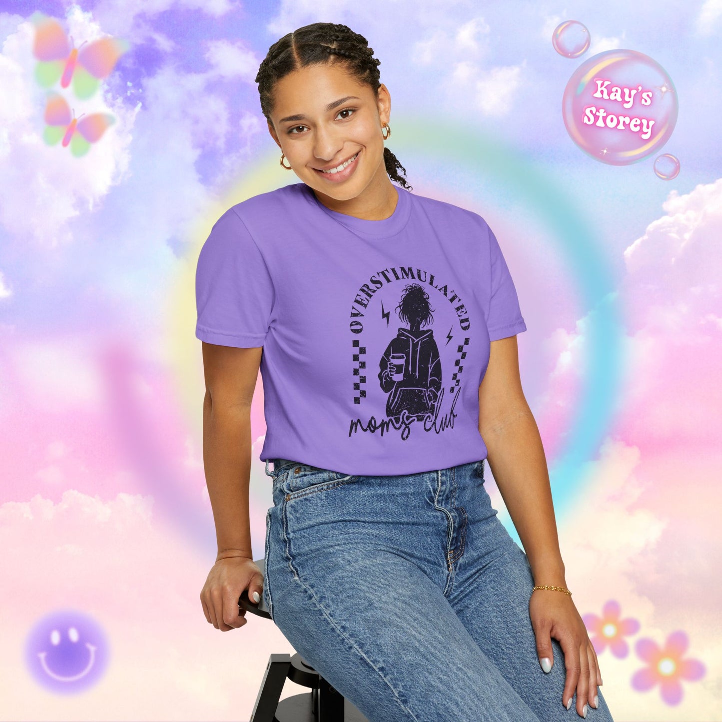 OS Moms Club Comfort Colors T-Shirt