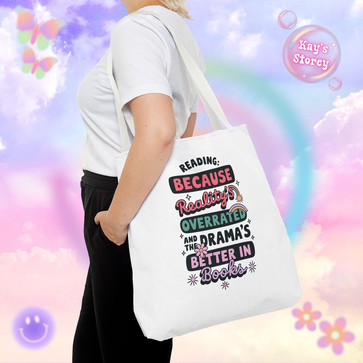 Reality's Overrated Tote Bag