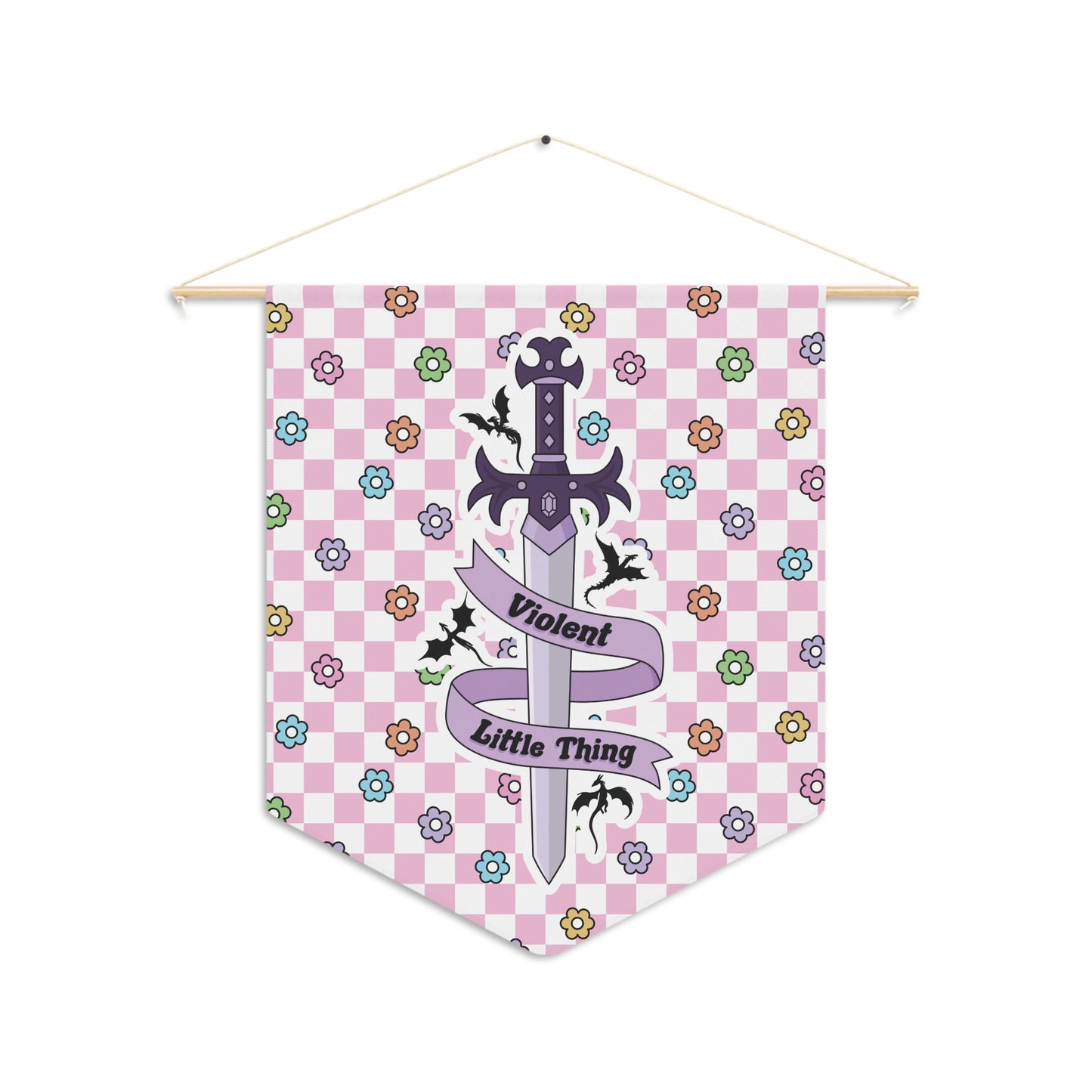 Pink Violent Little Thing Pennant
