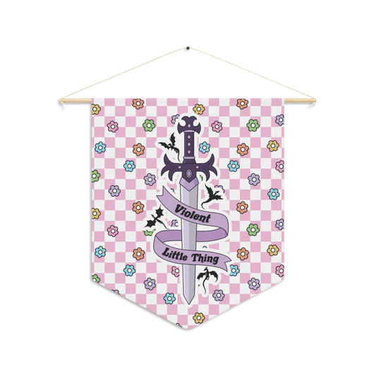 Pink Violent Little Thing Pennant