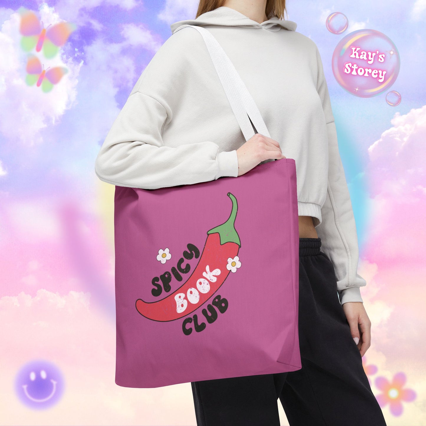 Spicy Book Club Tote Bag