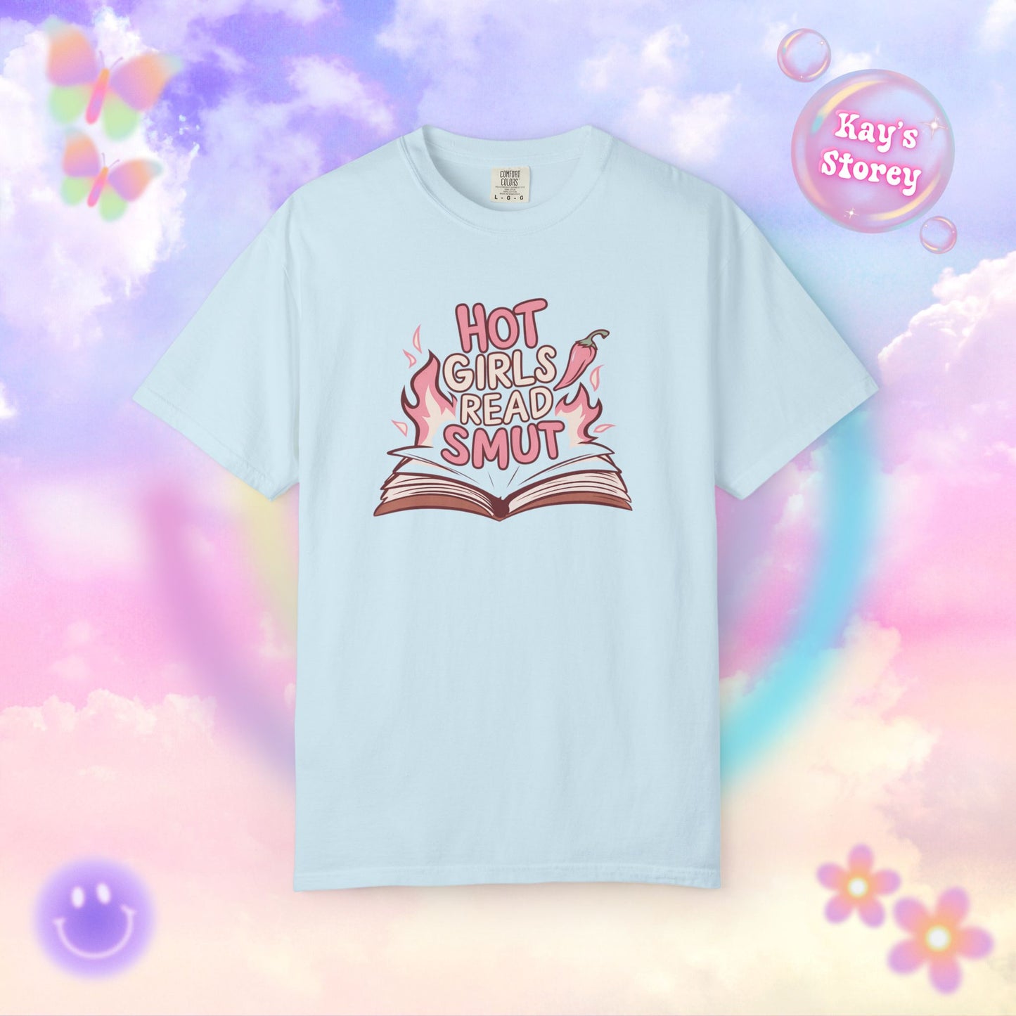 Hot Girls Read Smut 2 Comfort Colors T-Shirt