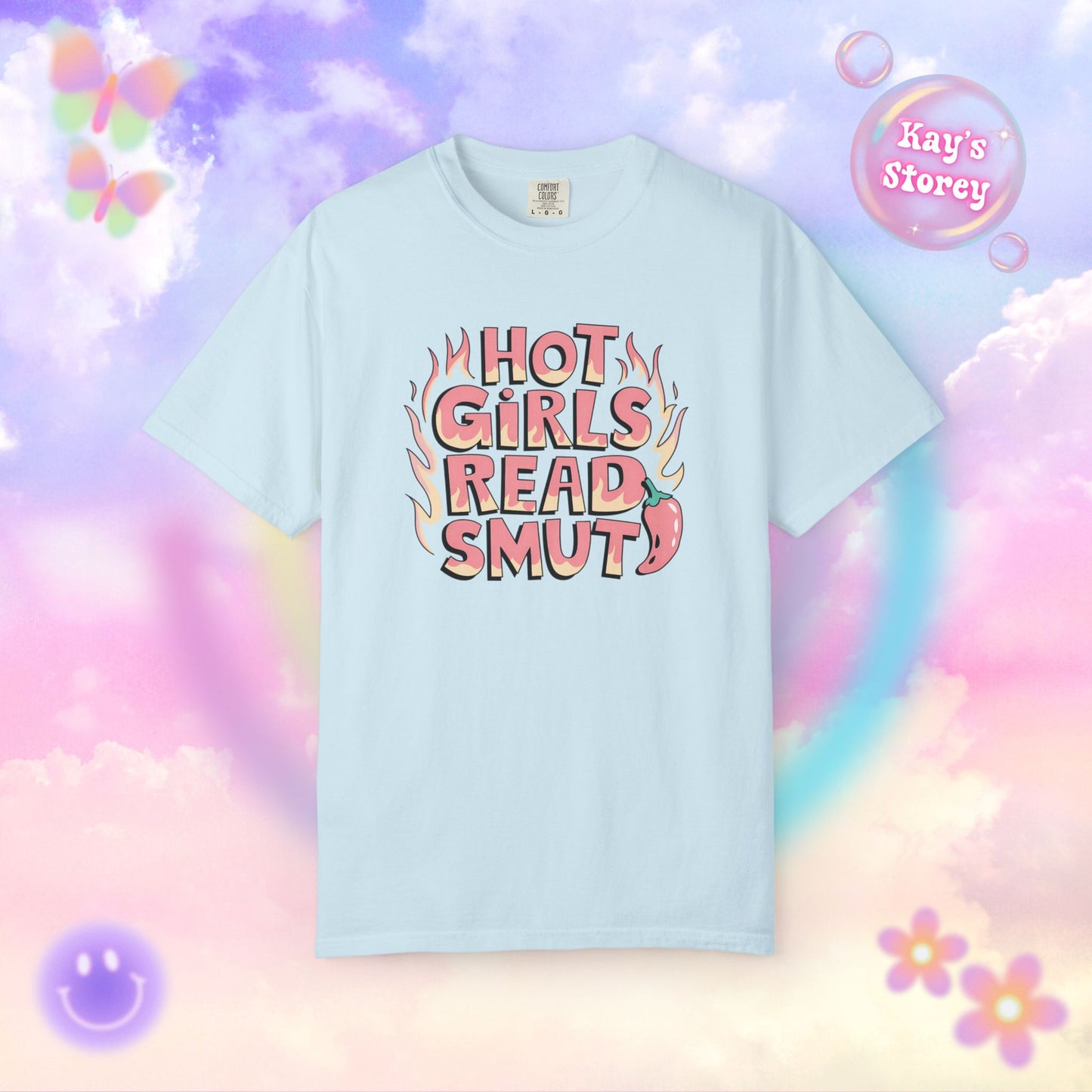 Hot Girls Read Smut Comfort Colors T-Shirt