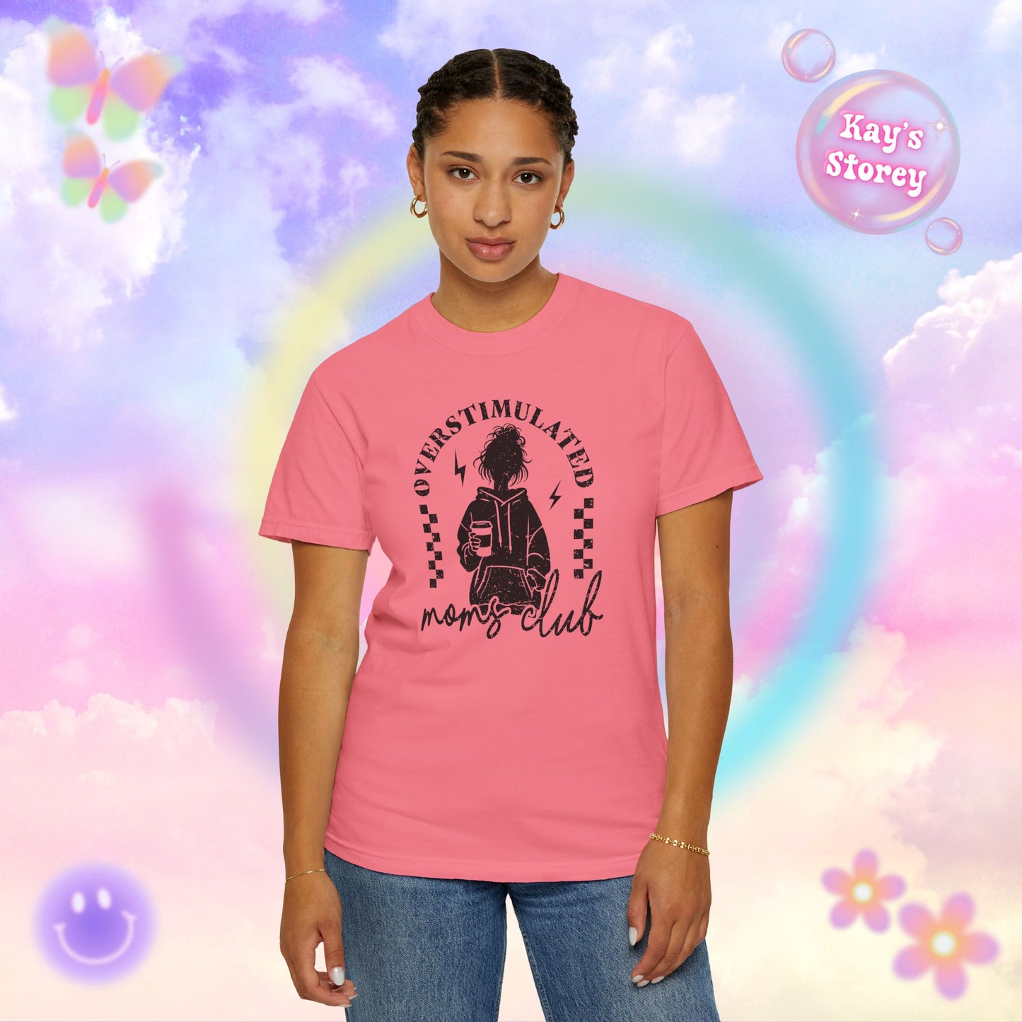 OS Moms Club Comfort Colors T-Shirt