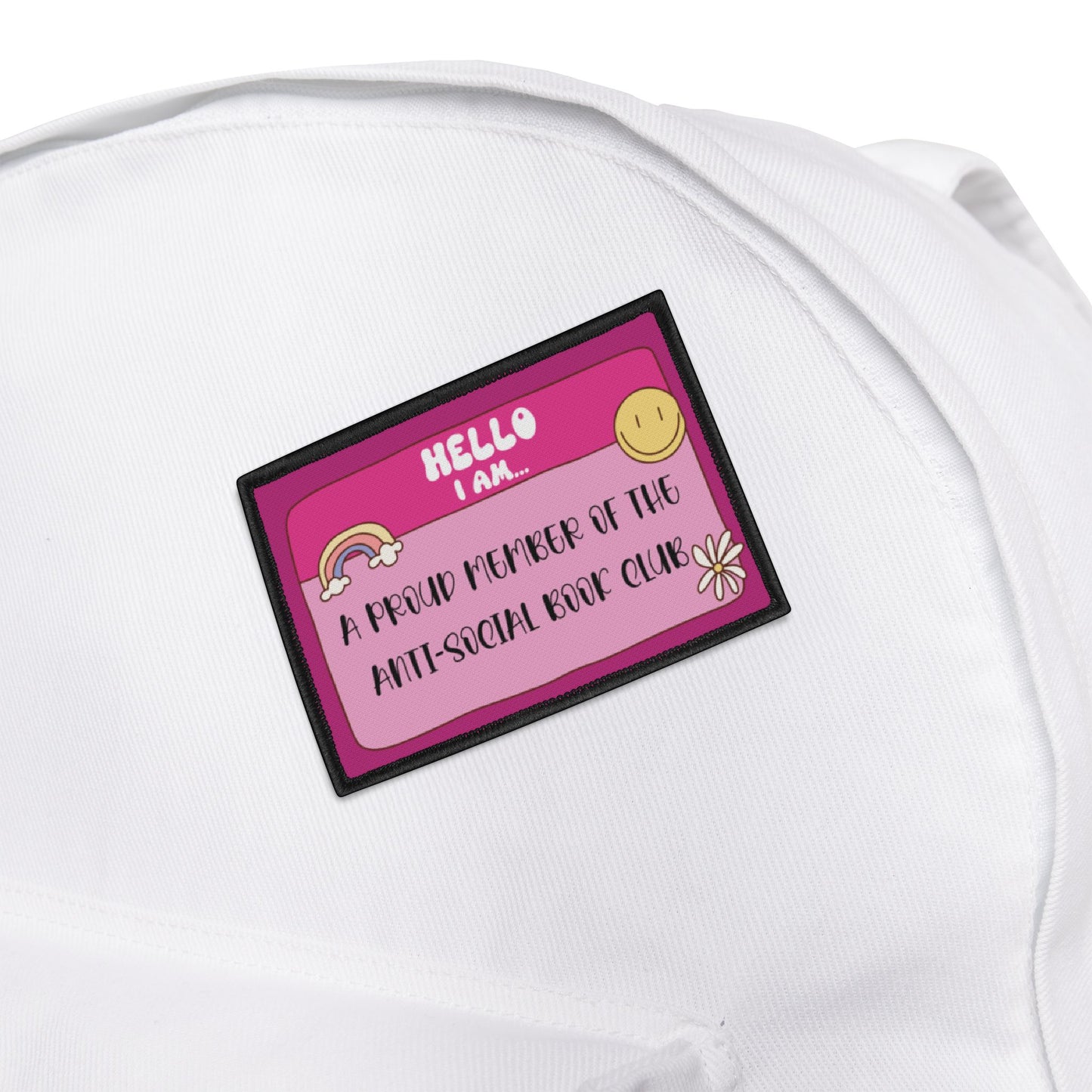 Anti-Social Book Club Iron-On Patch