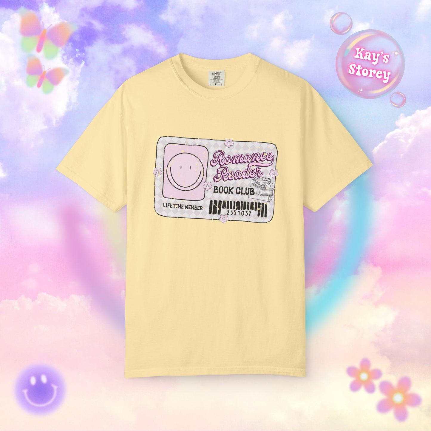 Romance Reader Lifetime Member Comfort Colors T-Shirt