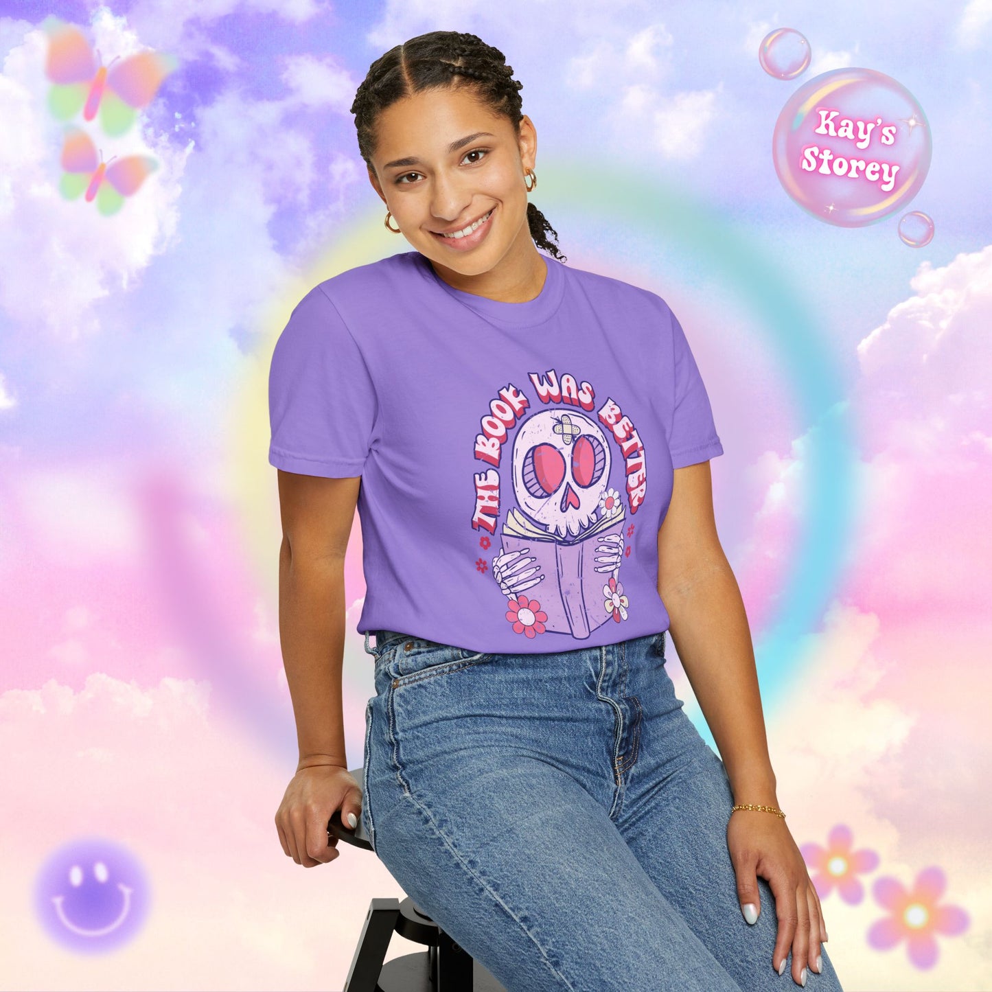 The Book Was Better Comfort Colors T-Shirt