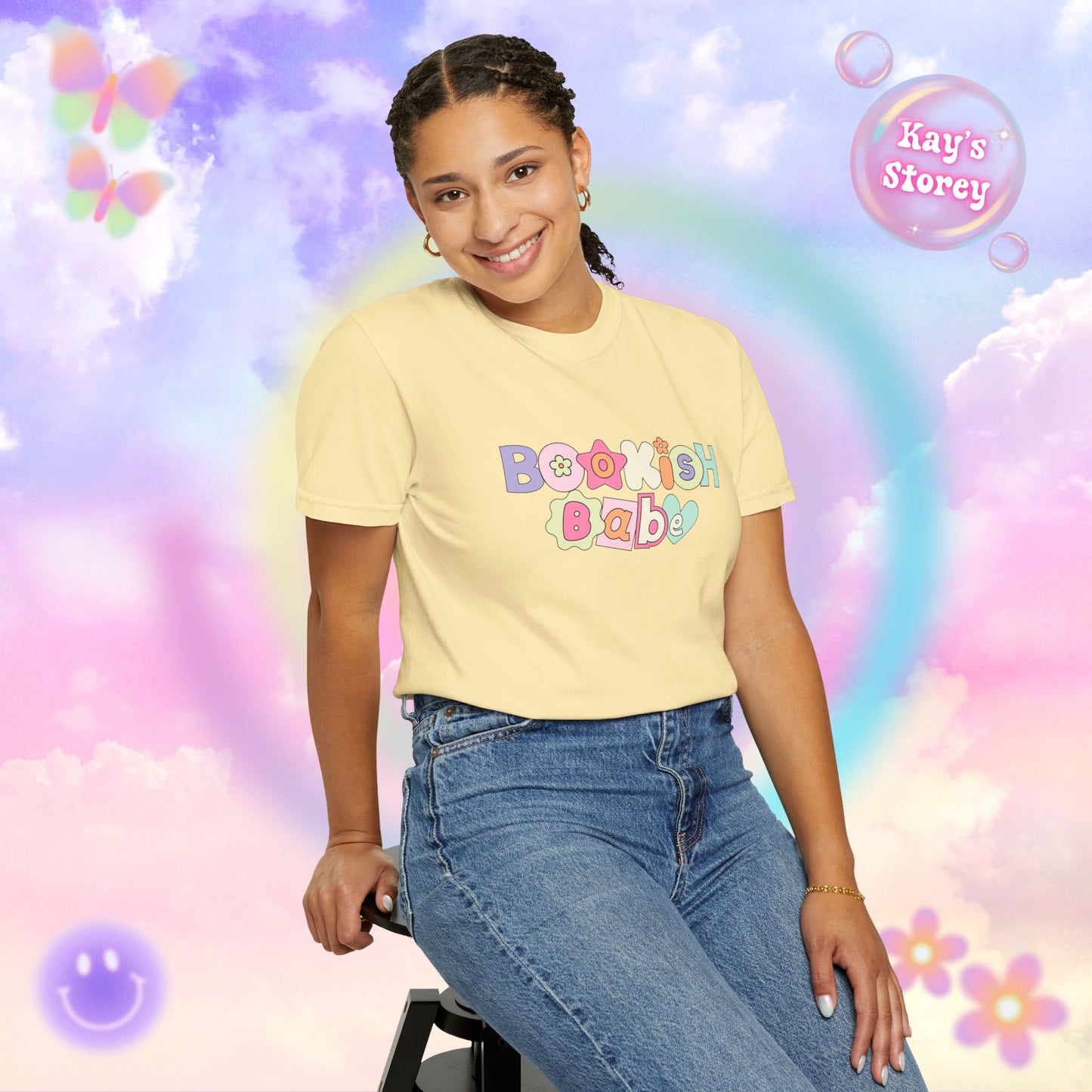 Bookish Babe Comfort Colors T-Shirt