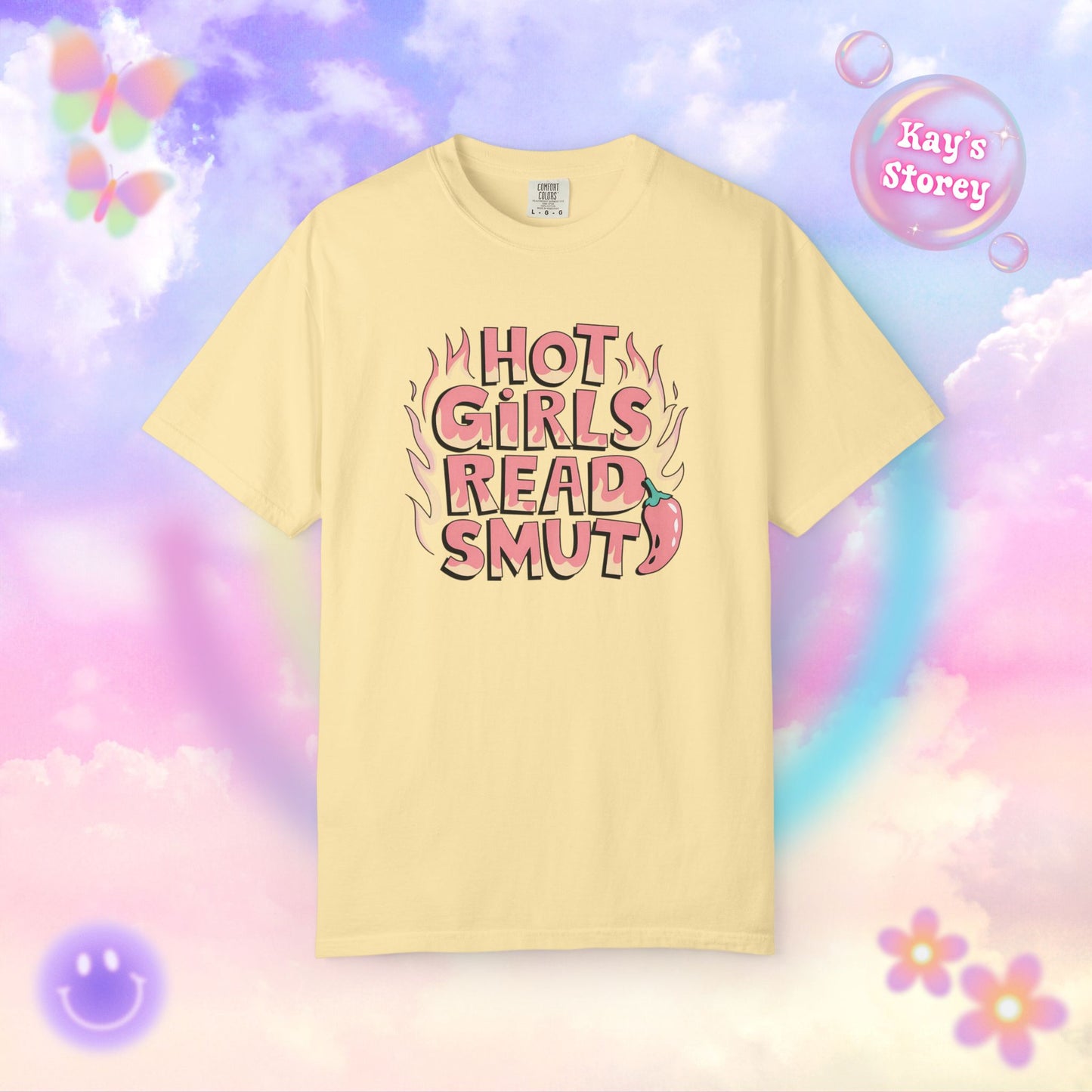 Hot Girls Read Smut Comfort Colors T-Shirt