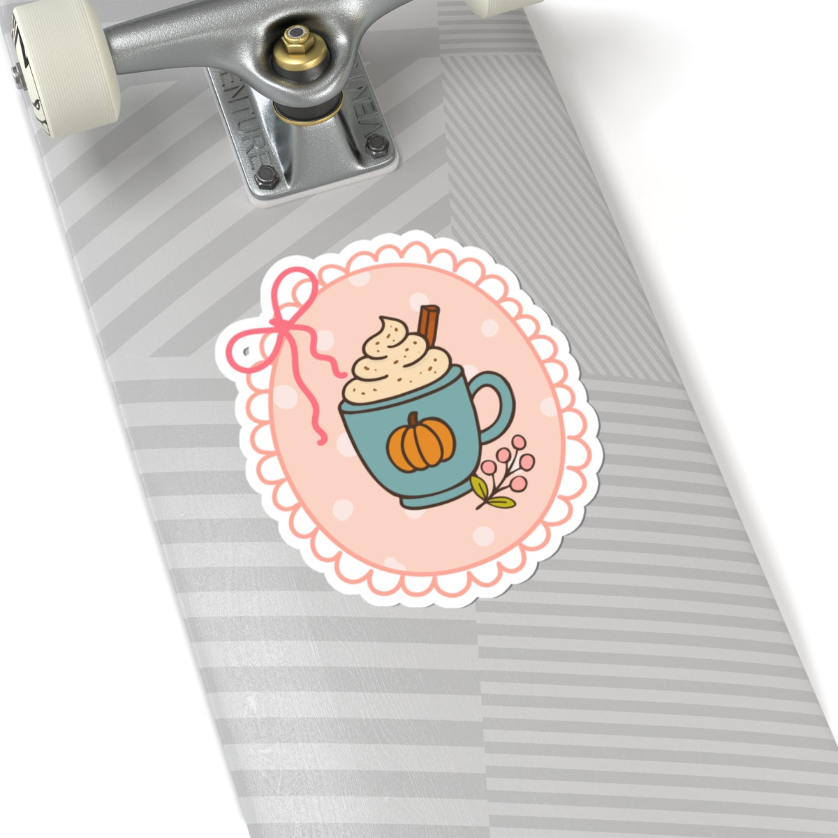 Pumpkin Spice Sticker, Fall Planner Stickers, Book Lover Gifts, Autumn Sticker, Cozy Accessories, Seasonal Sticker