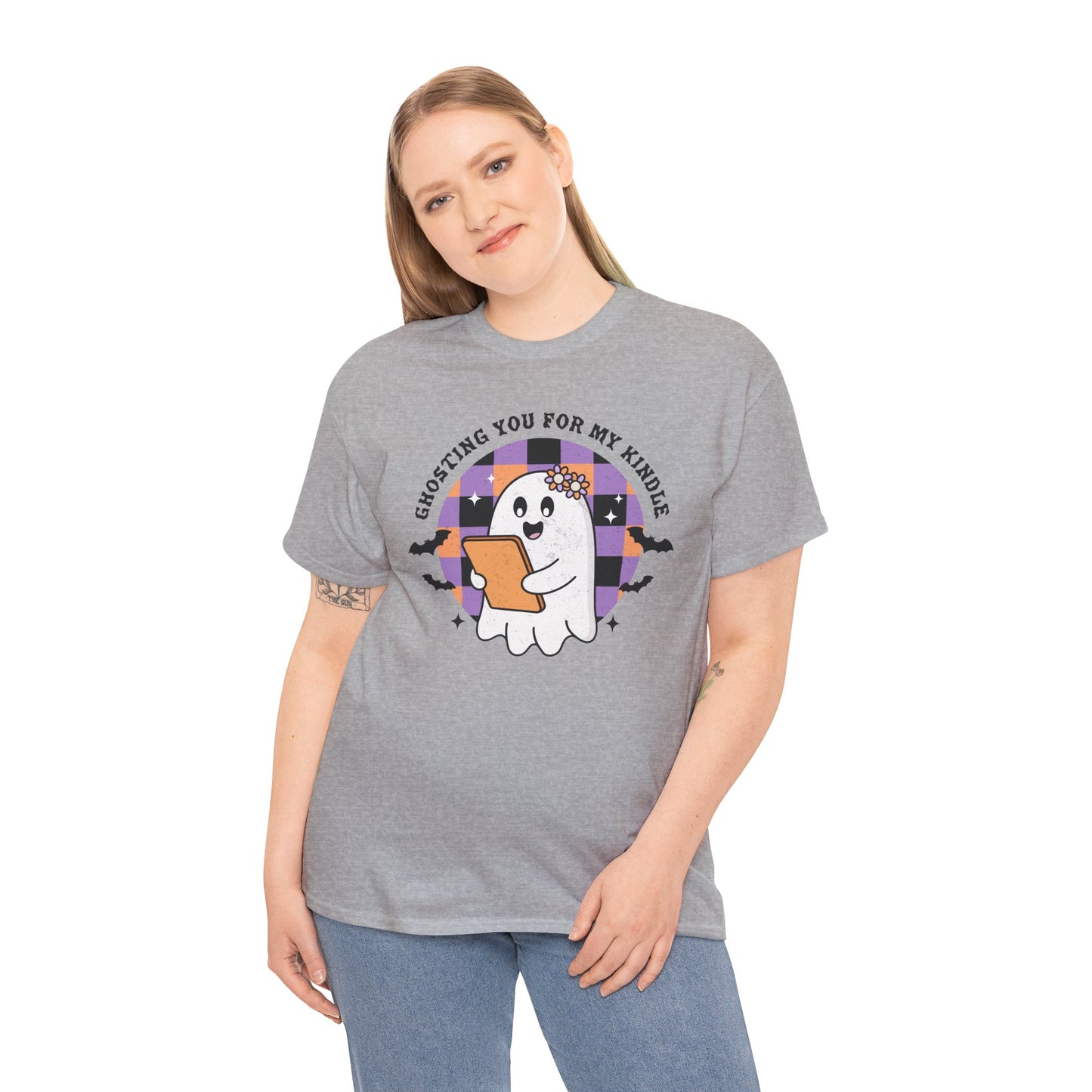 Ghosting You for my Kindle Halloween Tee - Bookish Gift