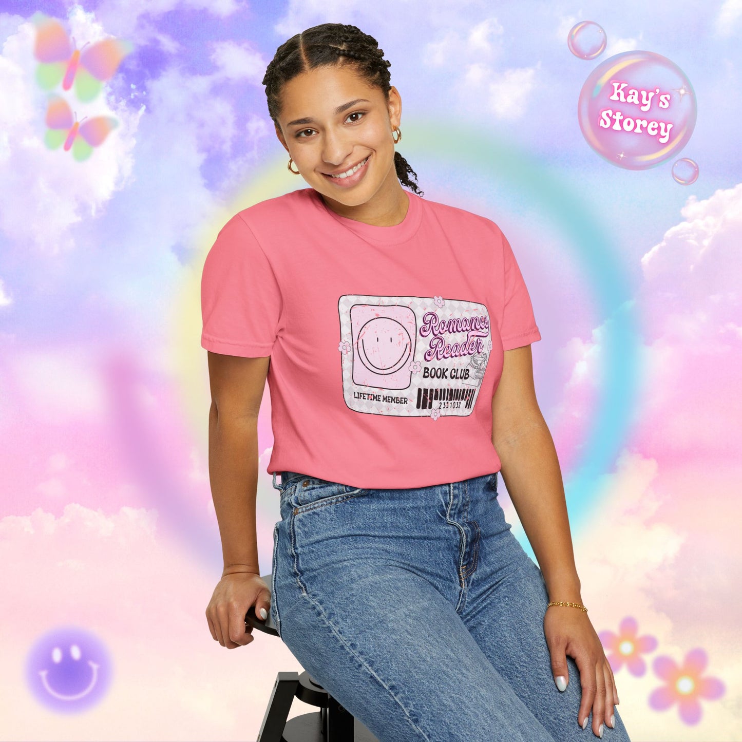 Romance Reader Lifetime Member Comfort Colors T-Shirt