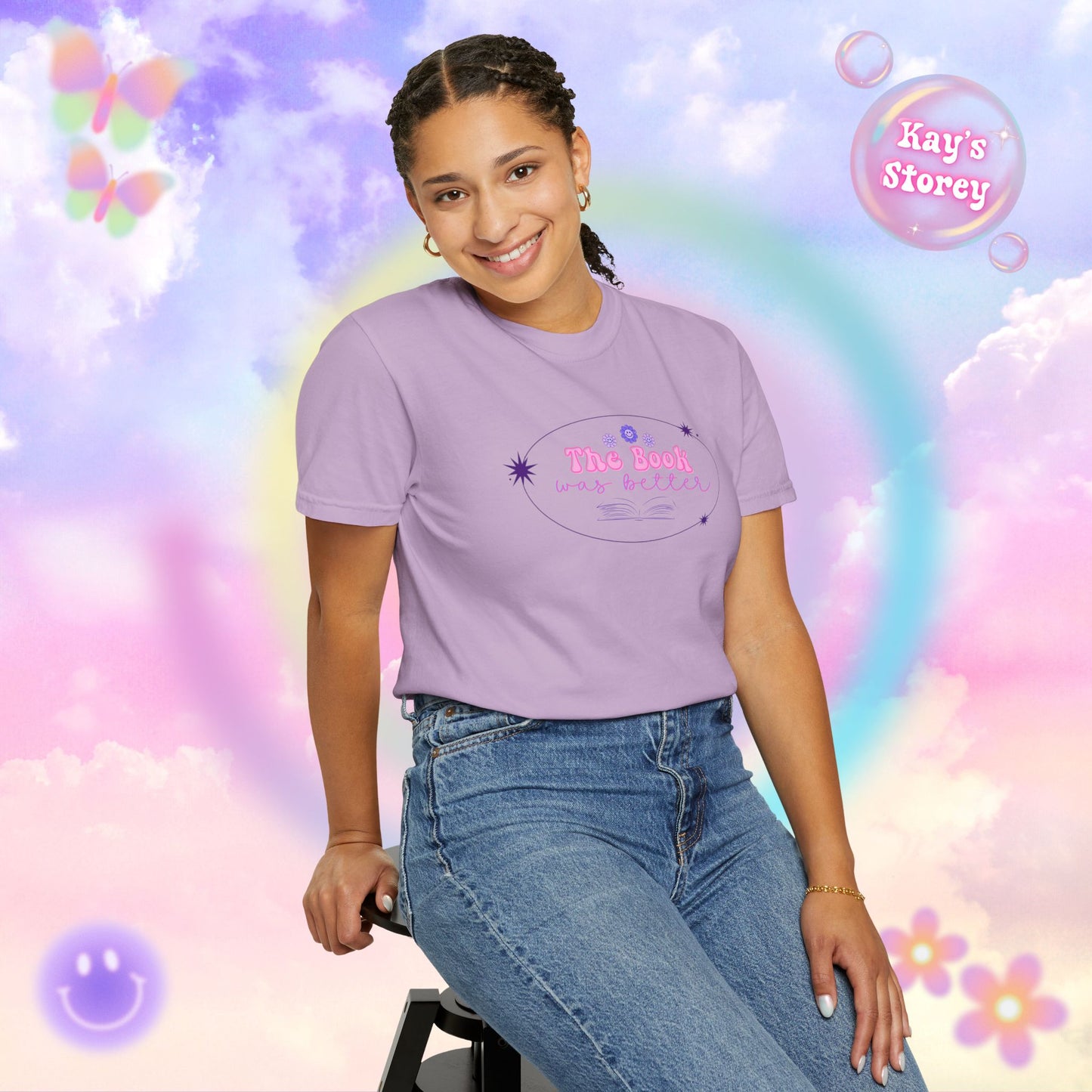The Book Was Better Comfort Colors T-Shirt
