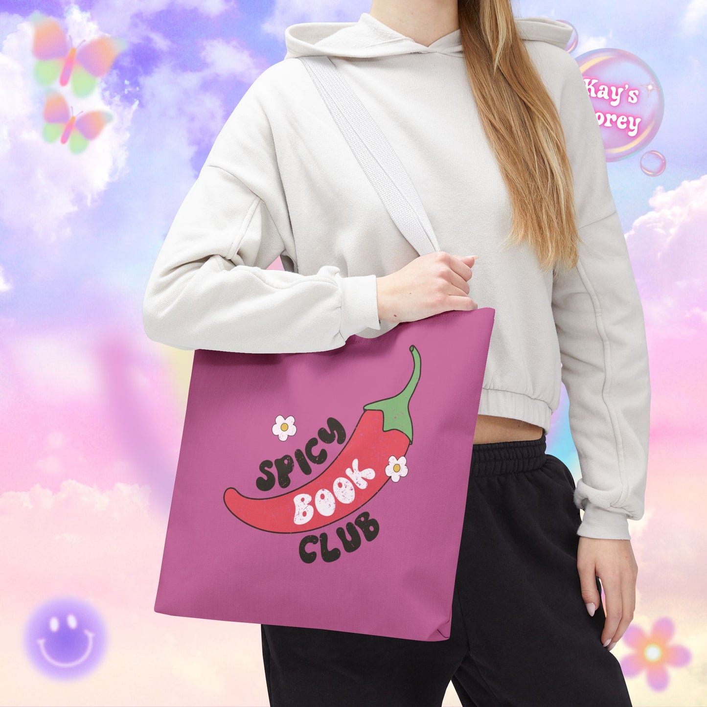 Spicy Book Club Tote Bag