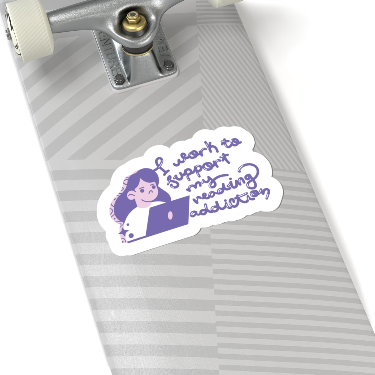 Book Addiction Sticker