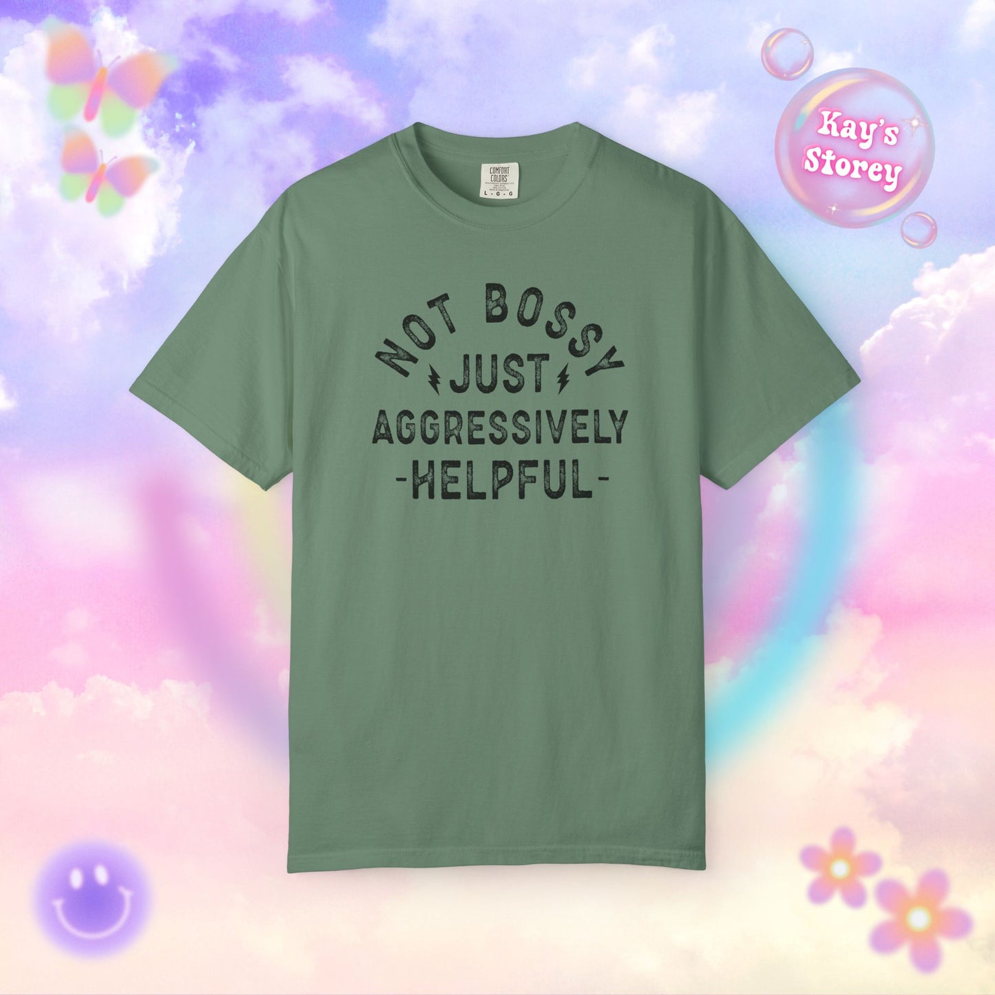 Not Bossy Comfort Colors T-Shirt