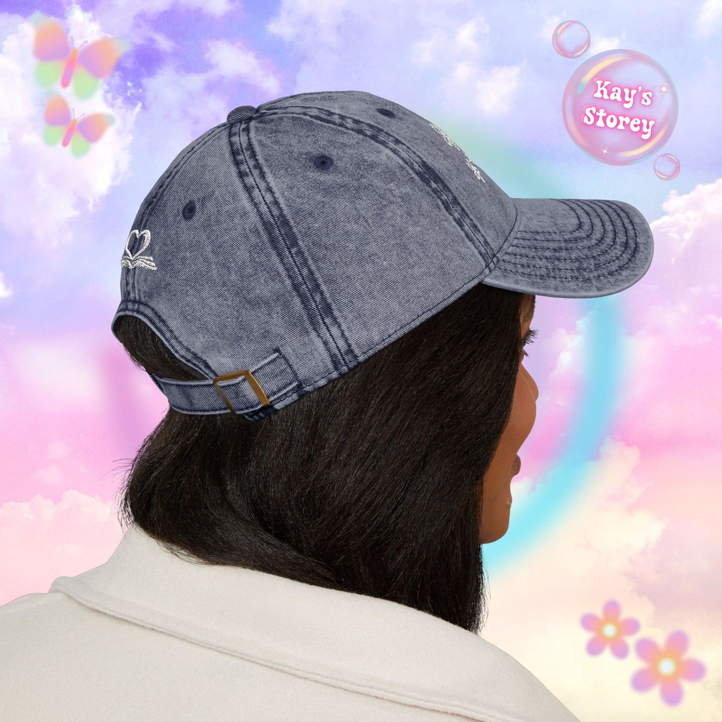 Bookish Girlie Vintage Cap