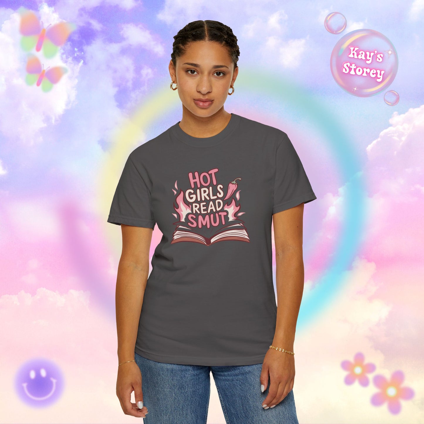 Hot Girls Read Smut 2 Comfort Colors T-Shirt