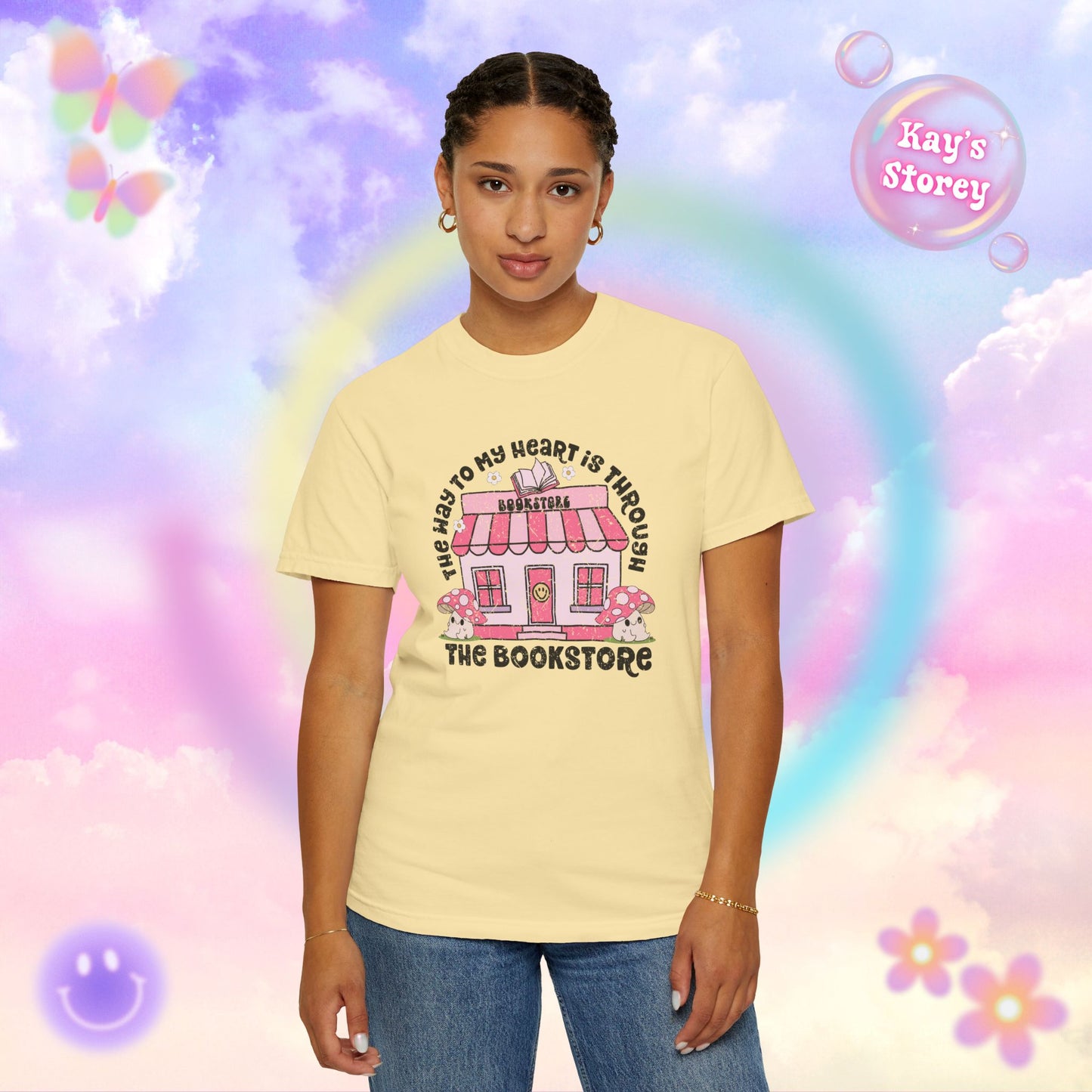 Through the Bookstore Comfort Colors T-Shirt