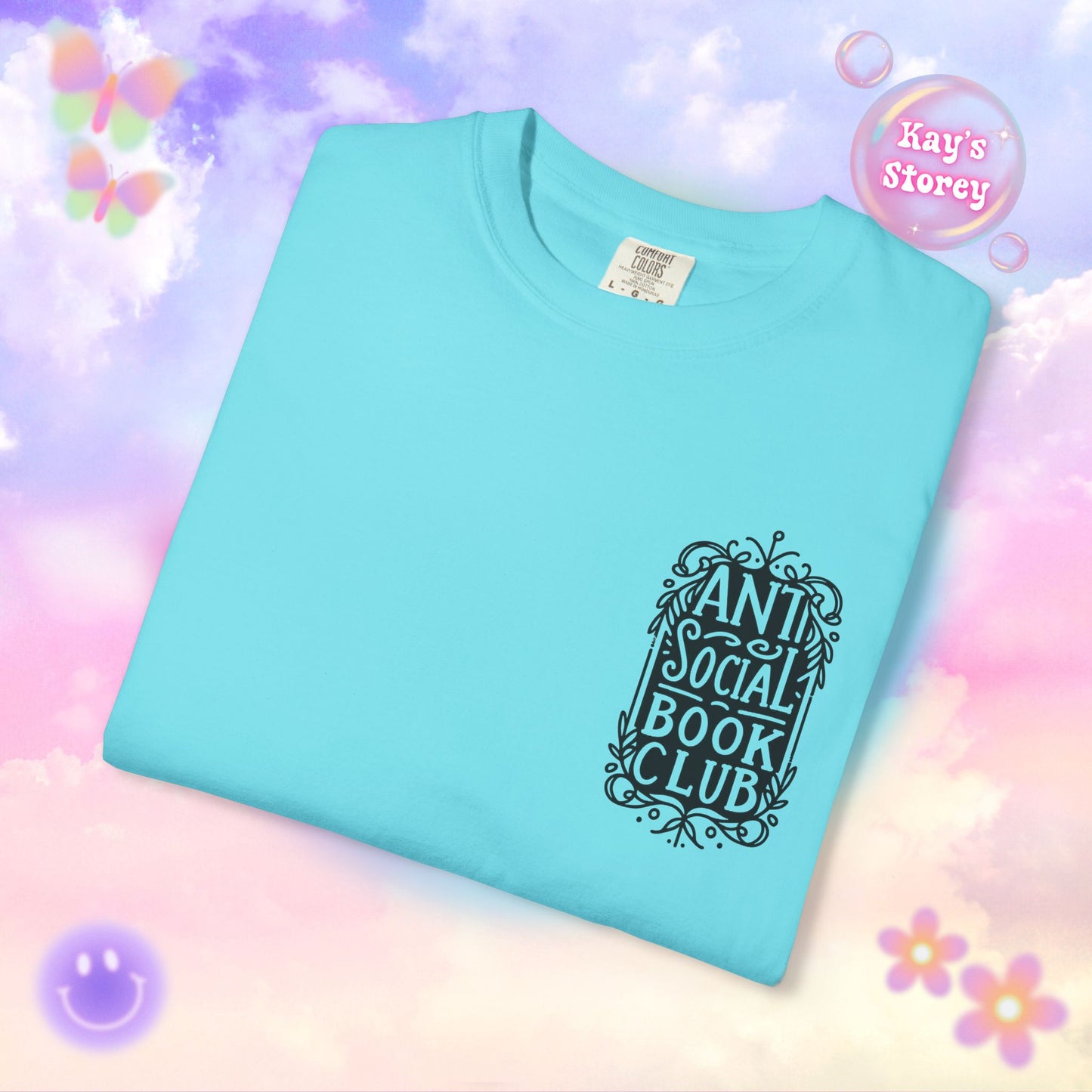 Anti Social Book Club Comfort Colors T-Shirt
