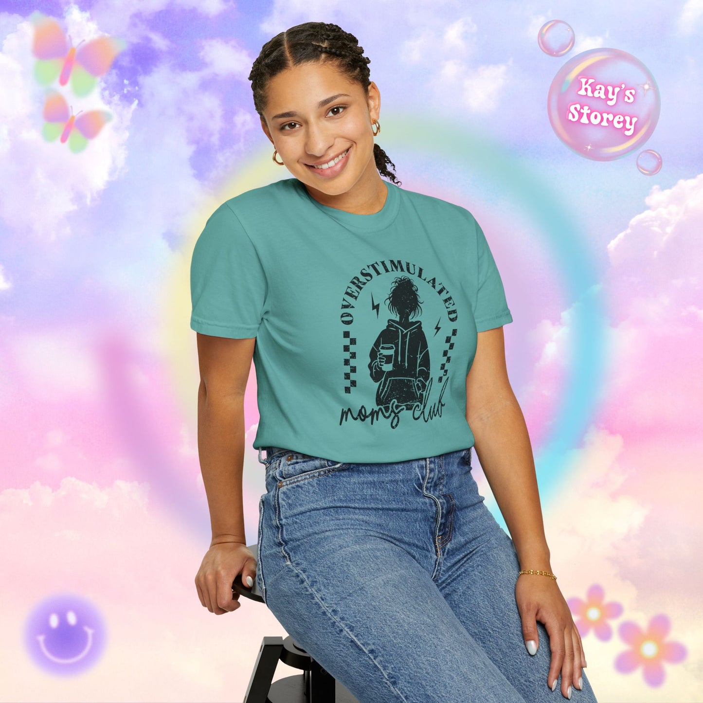 OS Moms Club Comfort Colors T-Shirt