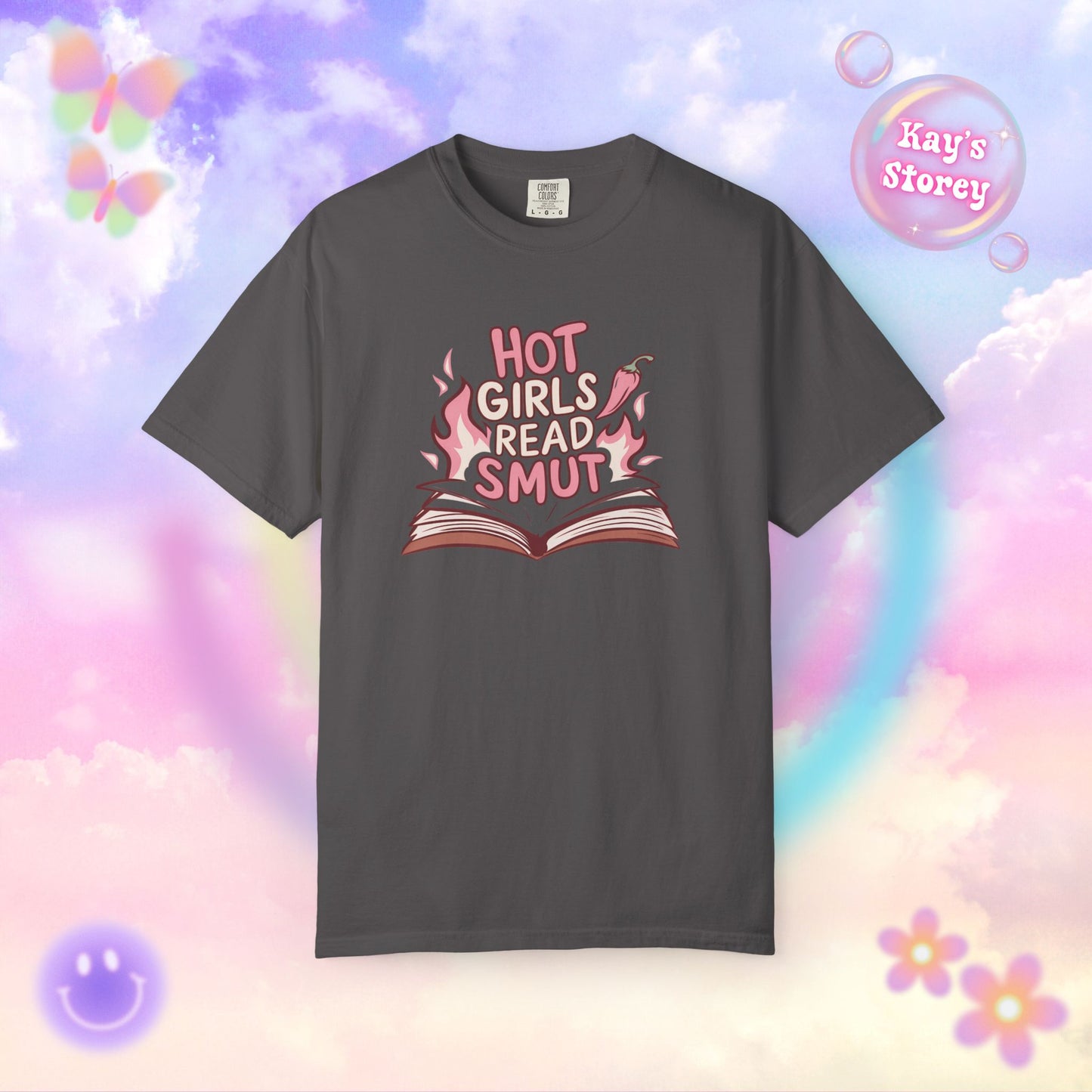 Hot Girls Read Smut 2 Comfort Colors T-Shirt