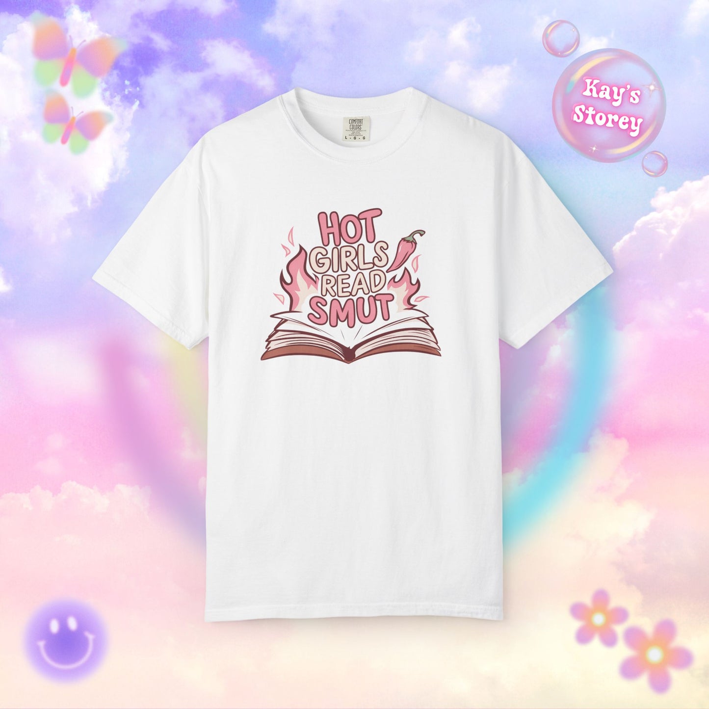 Hot Girls Read Smut 2 Comfort Colors T-Shirt