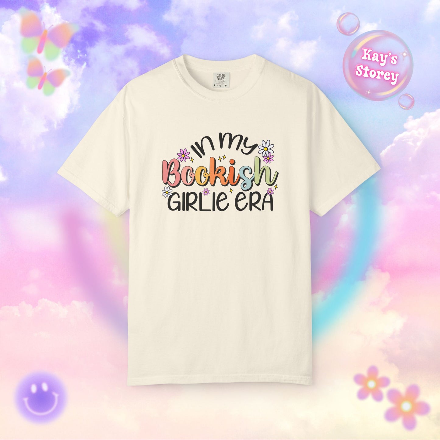 Bookish Girlie Era Comfort Colors T-Shirt