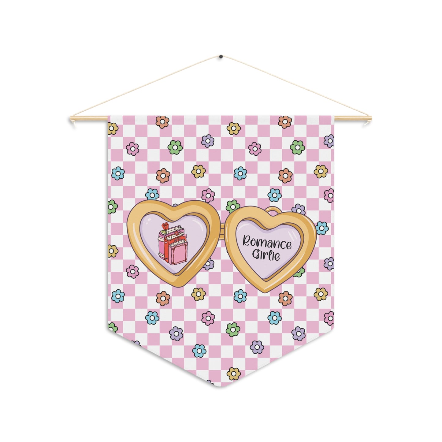 Pink Romance Girlie Pennant