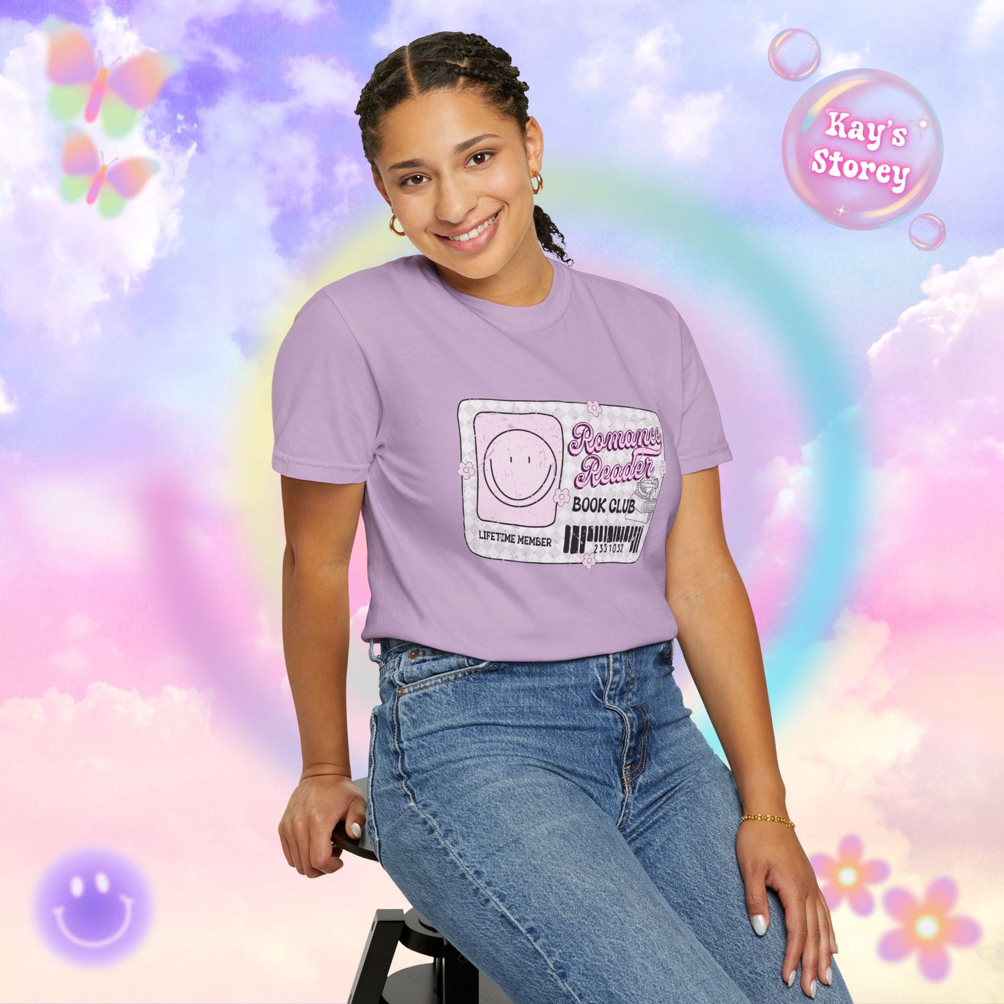 Romance Reader Lifetime Member Comfort Colors T-Shirt