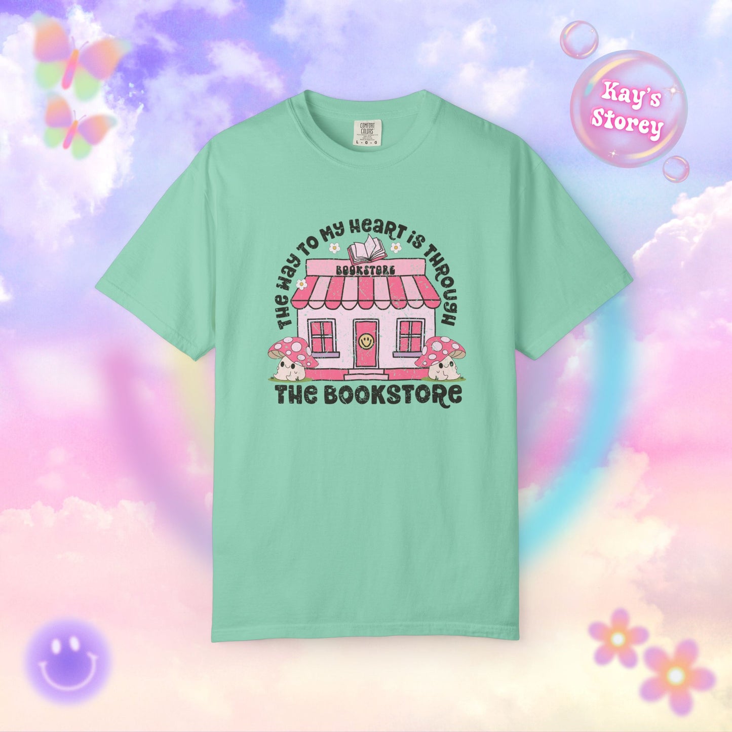 Through the Bookstore Comfort Colors T-Shirt