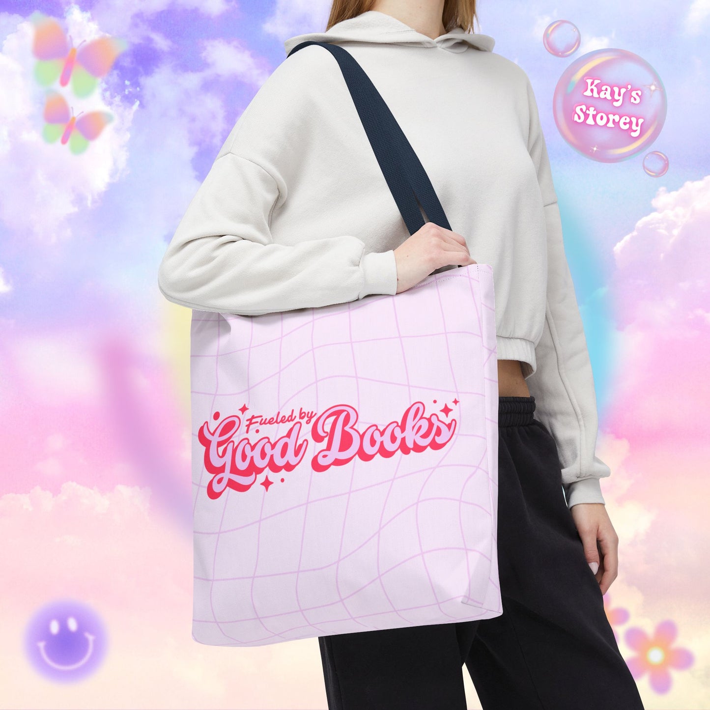 Fueled by Good Books Tote Bag