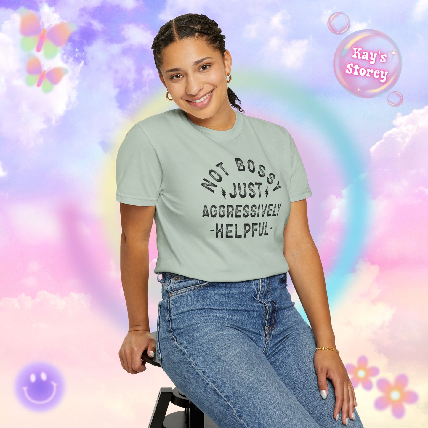 Not Bossy Comfort Colors T-Shirt