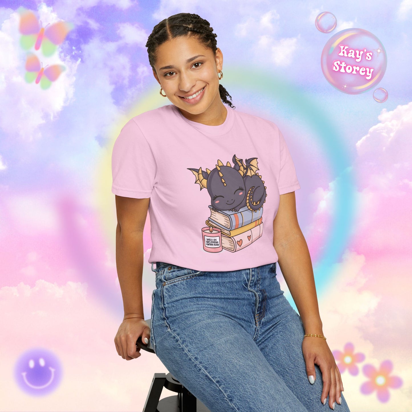 Fantasy Dragon Comfort Colors T-Shirt